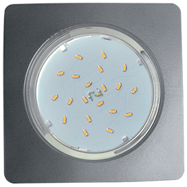 Фотография товара 'Ecola FS5357ECD Встраиваемый Легкий квадратный (светильник) 107x25'