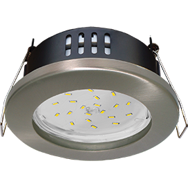 Фотография товара 'Ecola FS5365ECB защищенный IP65 светильник встраив. без рефл. 98х55'