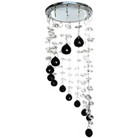 Фотография товара 'Ecola FX53RVECB Круг Хрустальная нить 330x105'