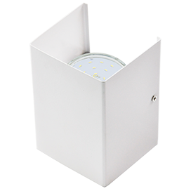 Фотография товара 'Ecola FQN52FECB светильник настенный бра прямоугольный матовый 2* GX53 100х140х90'