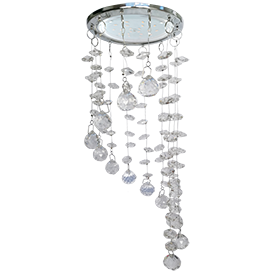 Фотография товара 'Ecola FS53RVECB Круг Хрустальная нить 330x105'