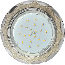 Фотография товара 'Ecola FS53STECB светильник встраив. без рефл. 106х38'