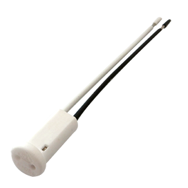 Фотография товара 'Ecola AB04LWEAY G4 патрон керамический круглый'