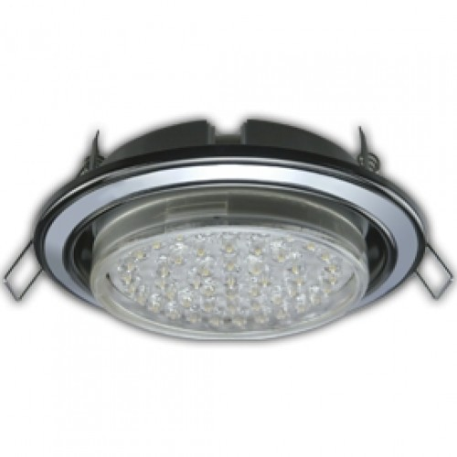 Фотография товара 'Ecola FF53H4ECB Светильник встраив. без рефл.'