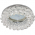 Фотография товара 'Ecola FW1617EFY Светильник встр. круглый с хрусталиками 50x90'