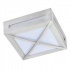 Фотография товара 'Ecola FS53SGECH светильник накладной IP65 матовый Квадрат 136x136x55'