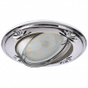 Ecola FX1615EFY Светильник встр. литой поворотный искр.гравир. 23x84