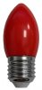 Ecola C7TR20ELY candle LED color 2,0W 220V E27 Red свеча Красная матовая колба 82x37