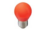 Ecola K7CR20ELB globe LED color 2,0W G45 220V E27 Red шар