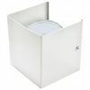 Ecola FQN51FECB светильник настенный бра прямоугольный 1* GX53 100х100х90
