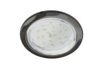 Ecola SR53LDEFB GX53 H4 LD5300 светильник встраив. без рефл. с подсветкой 48x106 (к+)