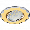 Ecola FC1602EFS Светильник встр. поворотный Звезда 25x88