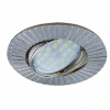 Ecola FN1603EFF Светильник встр. литой поворотный Рифленые 25x91