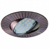 Ecola FR1603EFF Светильник встр. литой поворотный Рифленые лучи 25x91