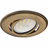 Ecola FB1601EFS Светильник встр. поворотный выпуклый 25x88