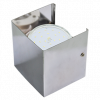 Ecola FCN51FECB светильник настенный бра прямоугольный 1* GX53 100х100х90
