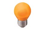 Ecola K7CY20ELB globe LED color 2,0W G45 220V E27 Orange шар
