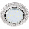 Ecola FT53CMEFB Светильник встр. искристый с подсветкой 35x125