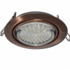 Ecola FP5390ECB светильник встраиваемый поворотный 40x120
